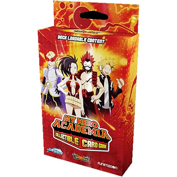 Amazon.com: My Hero Academia Collectible Card Game Deck-Loadable