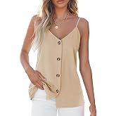TECREW Women's Sleeveless Crew Neck Tank Top - Lightweight Casual Basic Shirt