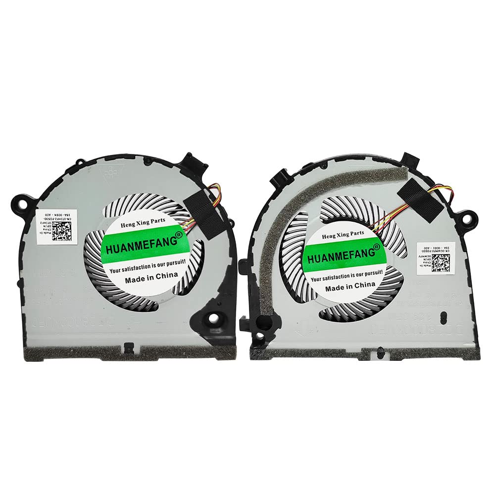 HUANMEFANG Replacement New CPU + GPU Cooling Fan for Dell G3-3579 G3-3779 G5-5587 Gaming Laptop 0GWMFV 0TJHF2 Fan