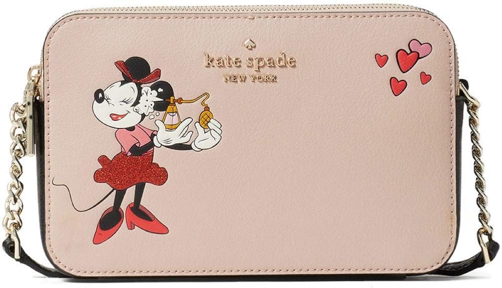 Kate Spade Disney Minnie Mouse Double Zip Crossbody Handbags