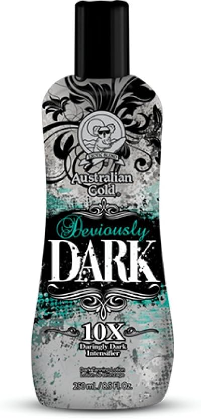 Australian Gold Deviously Dark Bronzing Lotion 250ml Tanning Accelerator