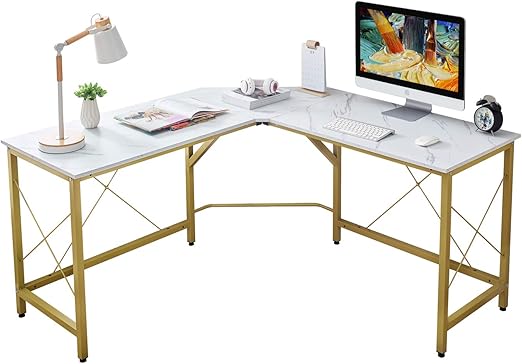 Amazon Com Mr Ironstone L Shaped Desk 59 Computer Corner Desk