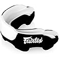 Fairtex MG3 Gel Mouth Guard Protection | Ultimate Protection for Contact Sports | Custom Fit, BPA-Free, Latex-Free | Quick Tether Connect, Heavy-Duty Shock Frame, Gel-Fit Liner (Black)