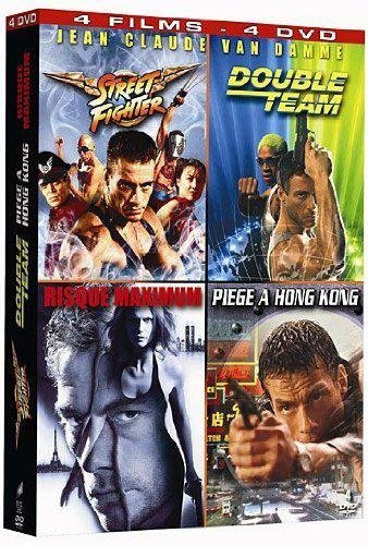 Jean-Claude Van Damme - Coffret - Street Fighter + Double Team + Risque Maximum + Piège À Hong Kong - Pack