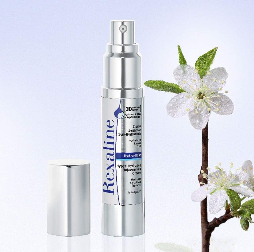 Rexaline, Hydra-Dose, Hyper-Hydrating Rejuvenating Cream, Anti wrinkle cream with Hyaluronic Acid, Anti aging facial care - Image 3