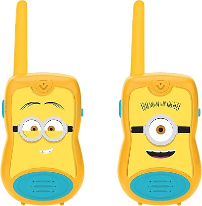 Lexibook Despicable Me Minions Walkie Talkies 200m Belt Clip
