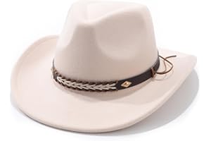 BELTROAD Cowboy Hat for Men Women Classic Cowgirl Hat Wide Brim Western Women Mens Cowboy Hats Christmas Cowgirl Hats Gifts
