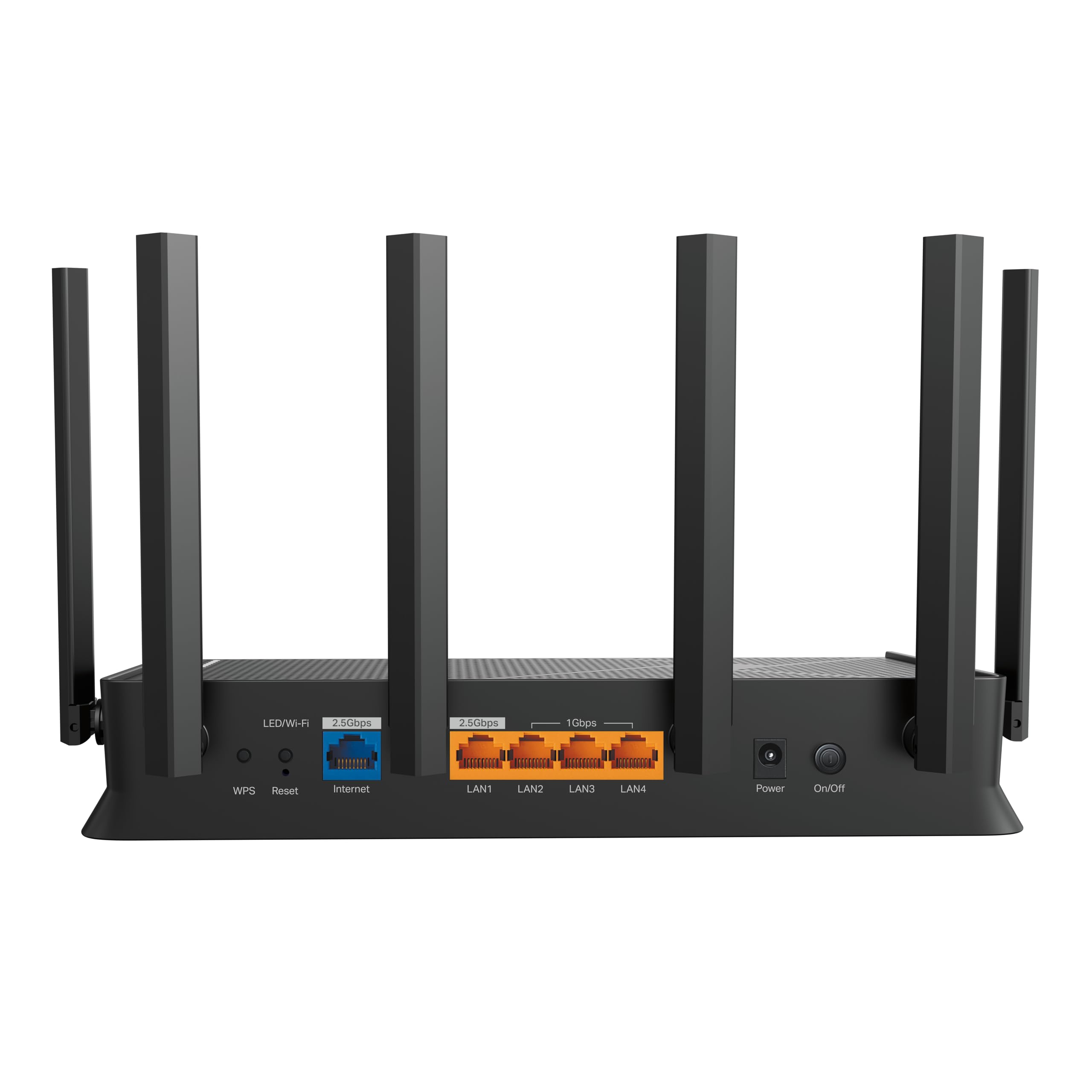 TP-Link Archer BE400 Wi-Fi 7 Router Dual-Band BE6500, 2 x 2.5G Ports, VPN Client and Server, MU-MIMO, USB 3.0, WPA3, EasyMesh, HomeShield