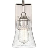 ML Lighting Caily 1-Light Wall Sconce Brushed Nickel