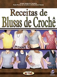 Livro Receitas de Blusas de Crochê