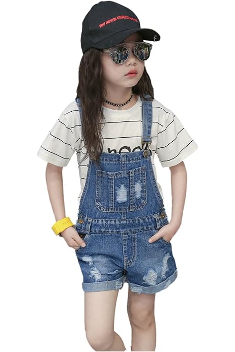 Kinderjumpsuit Meisjes Unbranded Nieuwe Kids Meisjes Denim Stretch