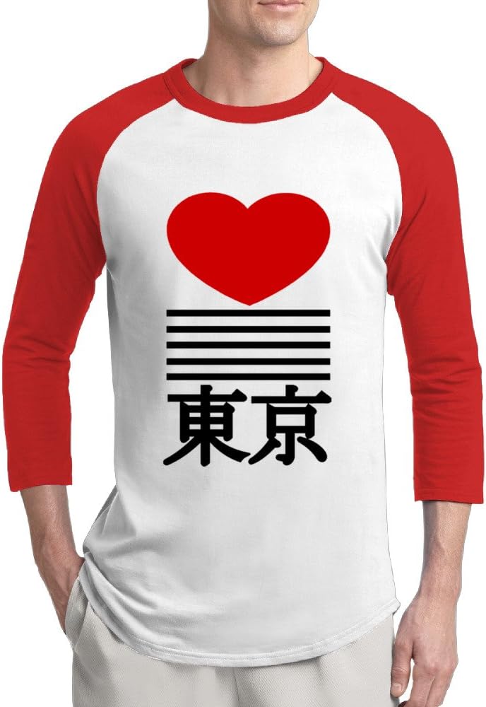 Summer I Heart Tokyo Core For Men Heavyweight Blend Half Sleeve