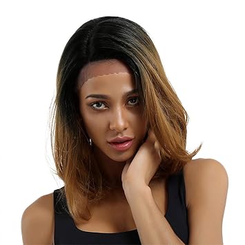 Velneet Women Beauty Brown Gold Medium Long Straight Non Bangs