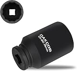 DAKCOS 36mm Deep Impact Socket 1/2 IN Drive 12 Point Chrome Molybdenum view 1