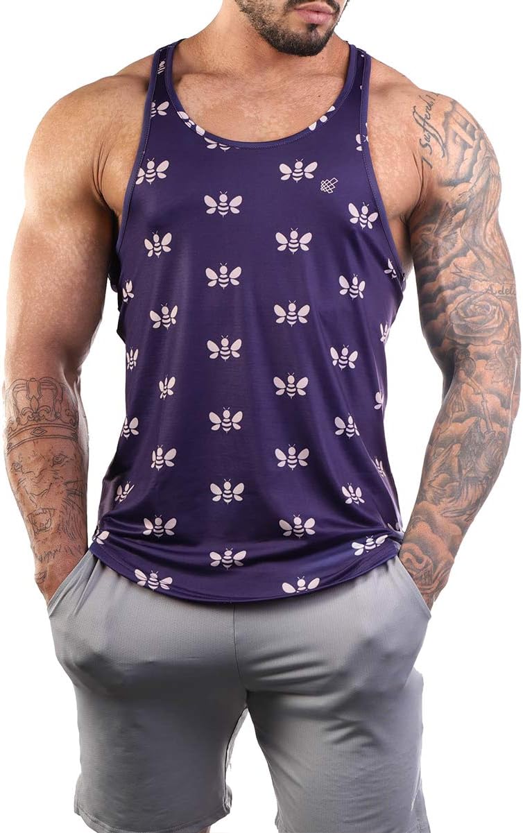 Bodybuilding Tank Top Gym Stringer Y-Back Muscle Racerback