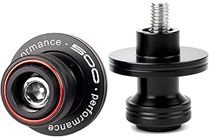 ZEXDDI Fit For KAWASAKI Ninja 500 Ninja 500 SE 2024 2025 Z500 Z500SE CNC Aluminum Motorcycle Swingarm Spool Slider Stand Screws (Red)