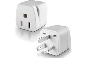 OFOAEEA New Zealand Power Adapter USA to Australia Plug Adapter Australia Travel Adapter US to Argentina Australian,China,Type I Plug Adapter 2Pack
