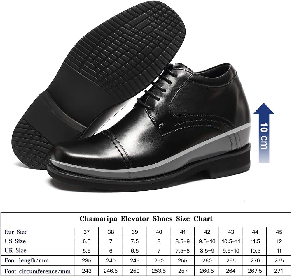 Scarpe e borse H71V19K021D CHAMARIPA Eleganti Scarpe con Rialzo Interno  Stringate Derby Uomo Affari Commerciali Fino a 10 cm urban-earth.co.uk