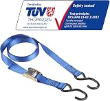 Master Lock Strap with Buckle and S Hook 2m x 25mm Pack of 2 view 2