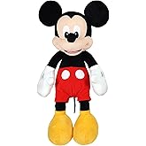 Disney Junior Mickey Mouse Jumbo 25-inch Plush Mickey Mouse, Stuffed Animals, Pretend Play, Kids Toys for Ages 2 Up by Just Play