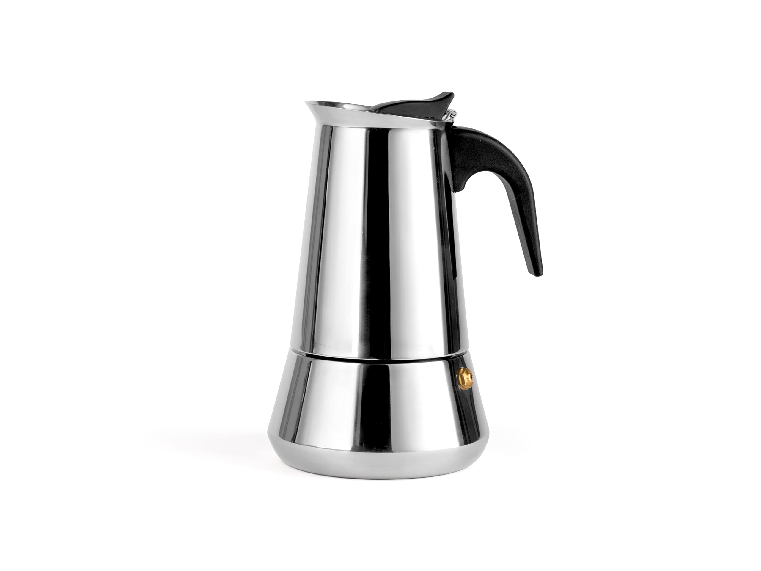 Leopold Vienna 6 Cup Espresso Maker Trevi, Silver