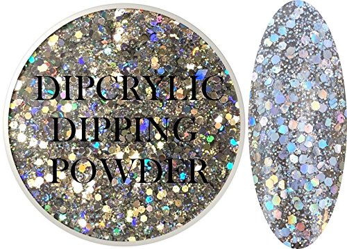 SHEBA NAILS Dipcrylic Dip Dipping Powder Unicorn Poop STARLIGHT - 1oz Jar