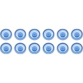 12Pcs Locator Replacement Male Retention Inserts Caps (Blue - 1.2Lbs)