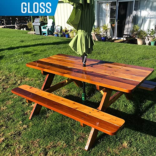 TotalBoat482869 Lust Marine Varnish, High Gloss and Matte Finish for