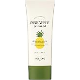 SKINFOOD Pineapple Peeling Gel 3.38 fl.oz. (100ml) - Pineapple & Aloe AHA Deep Facial Exfoliating Gel, Eliminates Sebum, Skin Clear and Blemish-Free - Dead Skin Remover for Face - Facial Peel