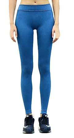 Pantalon Yoga Mujer Elásticos Skinny Niñas Ropa Color Sólido ...