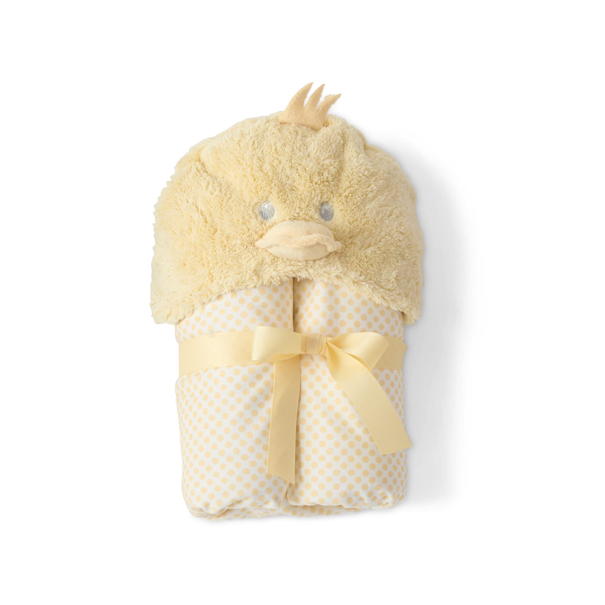 Clair de Lune | Little Duck Super Soft Hooded Baby/Toddler Blanket | 100 x 75 cm | Essentials Gift | Bath time | Newborn Essentials