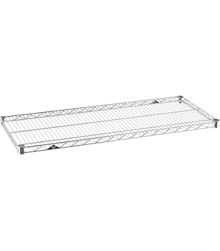 Amazon.com: Super Erecta Metro 24 x 60 Chrome Wire Shelf : Home