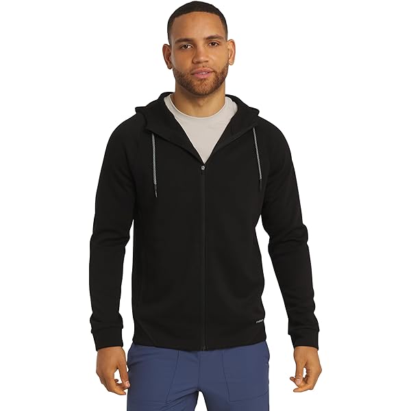 Member's Mark Luxe Full Zip Hoodie, Blue Cove, S at Amazon Men's