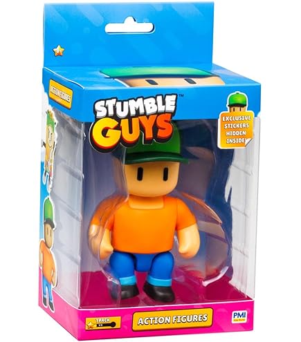 Stumble Guys Action Figures 1-Pack - Cereal Killer - 4 Styles to