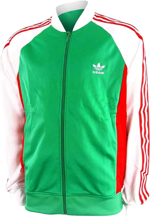 adidas original green tracksuit