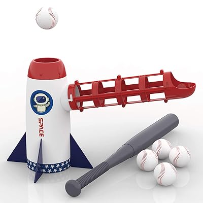 Iplay Ilearn Backyard Baseball Pitching Machine Toys Training