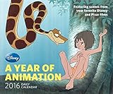 Disney 2016 Daily Calendar: A Year of Animation by Disney (September 16,2015) by