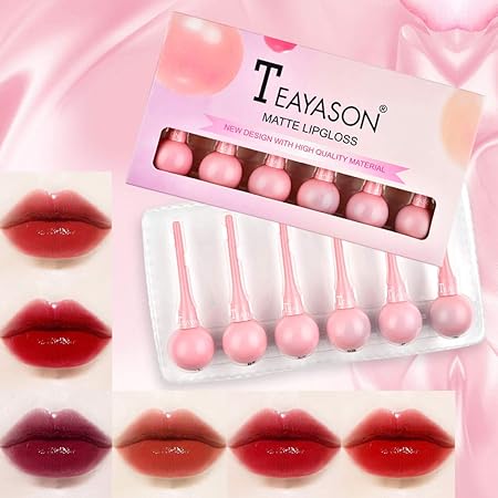 Amazon Co Jp Pearrys 6個セット 口紅 人気 可愛い 落ちないベルベット 保湿 リップグロス 防水 女子 学生 口紅 娘 彼女 お母さん 奥さん 女性 誕生日 母親節 女性プレゼント ビューティー