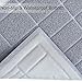 VIVAGLORY Cat Litter Mat Trackpad Litter Trapping Mat, Easy Clean Mess Free Waterproof Anti-Tracking, Muddy Cat Box Catcher for Floor & Indoor, 35