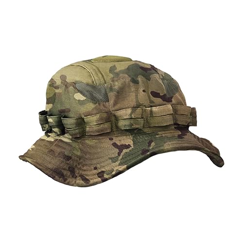 Gorro Boonie Striker Gen.2 - Ajustable Con Paracord, Ala Moldeable, Ventilación De Malla ¡Perfecto Para Aventuras Al Aire Libre!