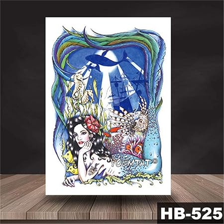 Tzxdbh 3 Pcs étanche Autocollant De Tatouage Temporaire