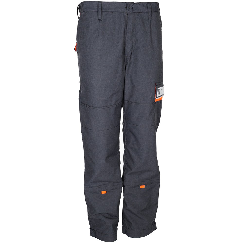Kubler 23318313-9838-64 Size 64 "PSA Kermel Top" Trousers - Dark Grey/Orange