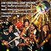 KOOT Disco Lights Bluetooth Speaker Sound Activated Party Light with Remote Control LED DJ Strobe Bar Club Stage Dance Light for Kid Room Party Wedding Birthday