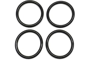 Captain O-Ring – Replacement Plunger O-Rings for 3-Tier Sink Drain, T&S Brass 010389-45 Twist Waste Drain Valve Rubber Stopper Oring (4 Pack)