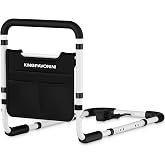 KingPavonini Bed Rails for Elderly Adults Safety, 380 LBS, Model BM03-1 | ASTM Approved, 2026 Upgraded Adjustable Bed Cane, Non-Slip Ergonomic Handle &amp; Storage Bag, Tool-Free Bed Railings for Seniors