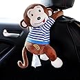 Goofa Baby Elephant Tissue Box Cover PVC Leather Tissue Holder Square Facial Tissue Case Facial