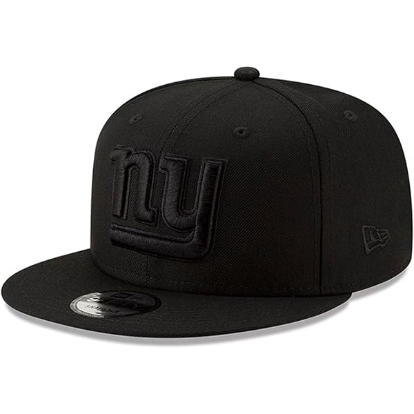 Amazon.com: New Era NFL 9FIFTY Black On Black Adjustable Snapback