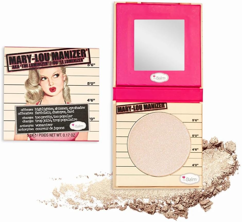 theBalm Mary-Lou Manizer Honey Bronzer Highlighter Shimmer 8.5g New