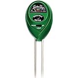 Soil pH Meter,Soil Moisture Meter,3-in-1 Soil Testers with Accurate Probe for Garden Plants Both Indoor and Outdoor