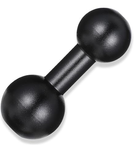 BOXOB 2 Pezzi Adattatore A Sfera Da 20mm A 17mm In Lega Alluminio – Connettore Per Supporti Telefono, GPS E Dashcam, Superficie Antiscivolo